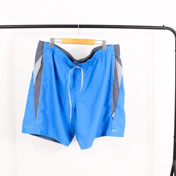 *Nike Blue Swim Shorts - Picture 1 of 4
